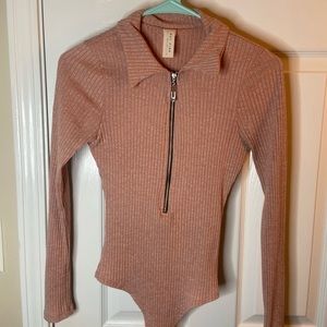 Rue 21 Pink bodysuit